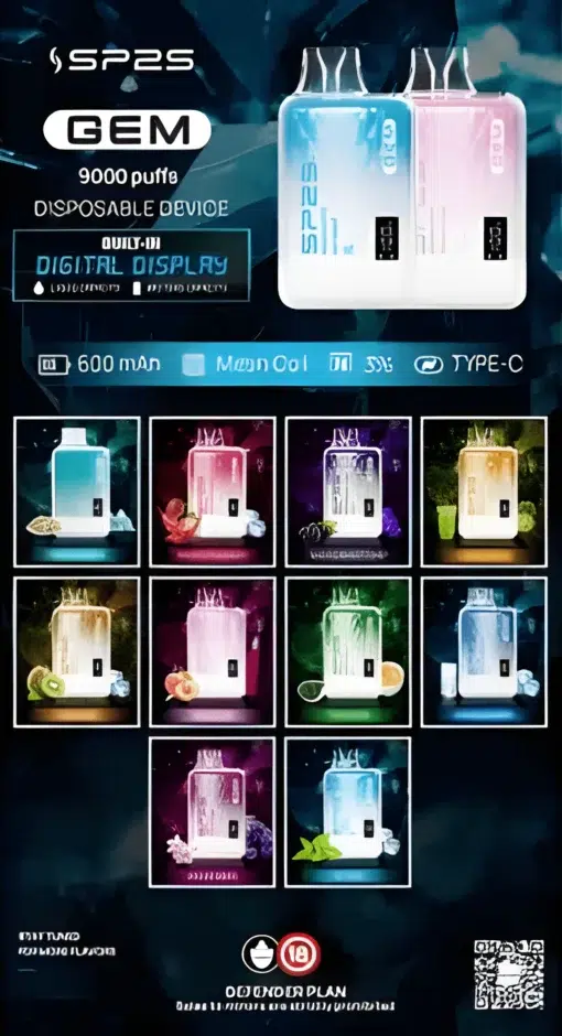 sp2s-9000-puffs-一次性霧化棒