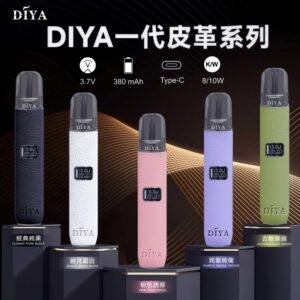 叮啞DIYA皮革主機 | 顯示屏 | 2擋調節 7 DIYA皮革電子煙主機