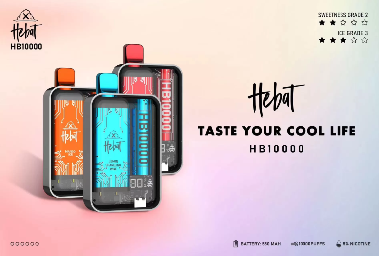 Hebat 10000 puffs喜貝一次性電子煙 拋棄式電子菸 超大容量 台灣電子煙 3 喜貝一次性電子煙