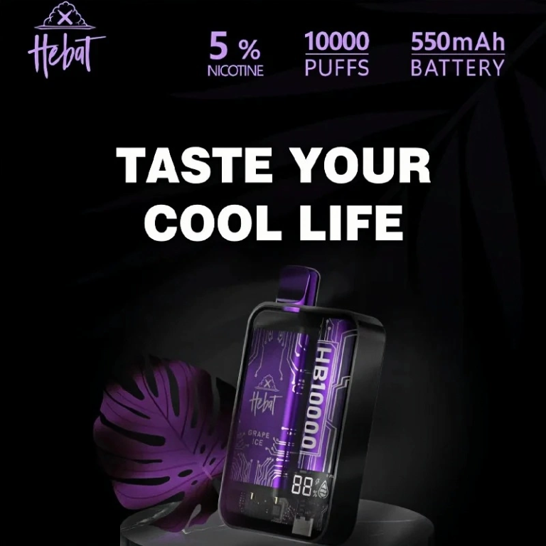Hebat 10000 puffs喜貝一次性電子煙 拋棄式電子菸 超大容量 台灣電子煙 4 拋棄式電子煙