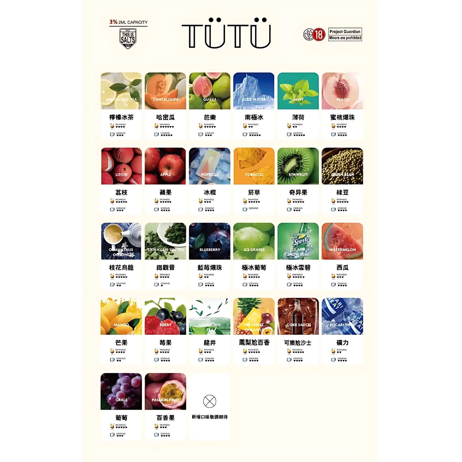 TUTU煙彈 原TUT一代更名 通用Relx主機一代 711到付 1 TUTU一代煙彈